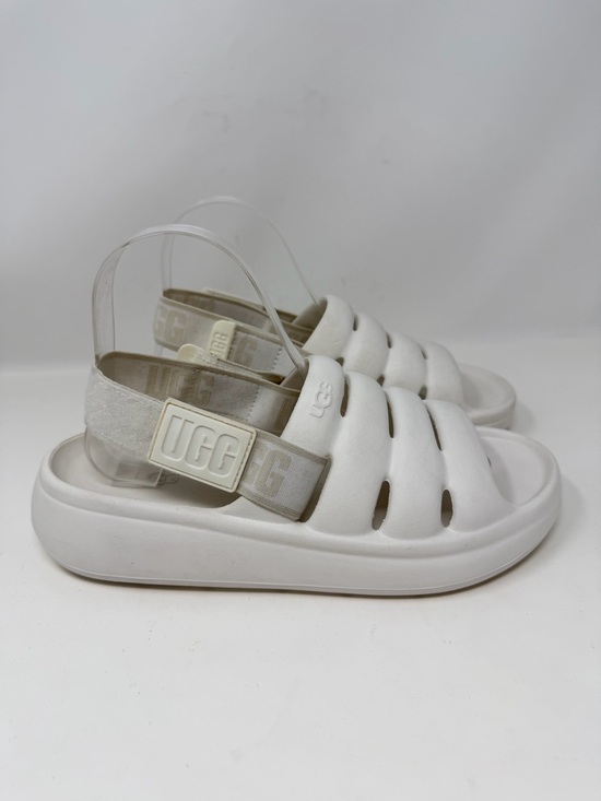 Shoes - UGG Women's Sport Yeah Sandals Slides White Size 7